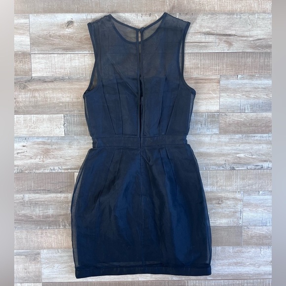 Zimmermann 100% Silk Black Overlay dress - Picture 6 of 8